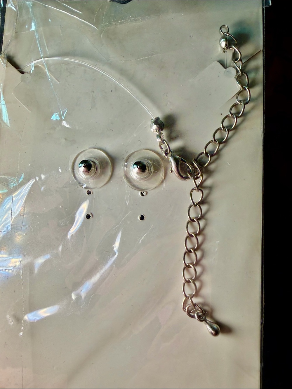 Crystal Collection New Old Stock Blue Swarovski Necklace & Earring Set - Picture 4 of 6